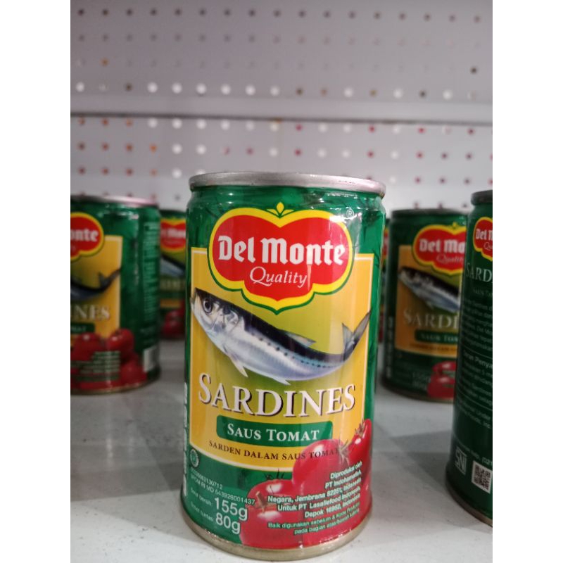 

Sarden Tomat Delmonte 155gr