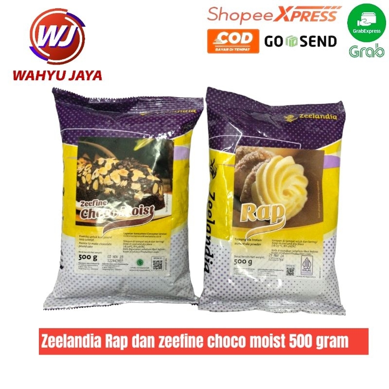 

Zeelandia Rap dan zeefine choco moist 500 gram