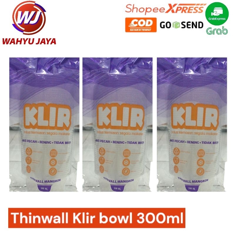 thinwall Klir bowl 300ml
