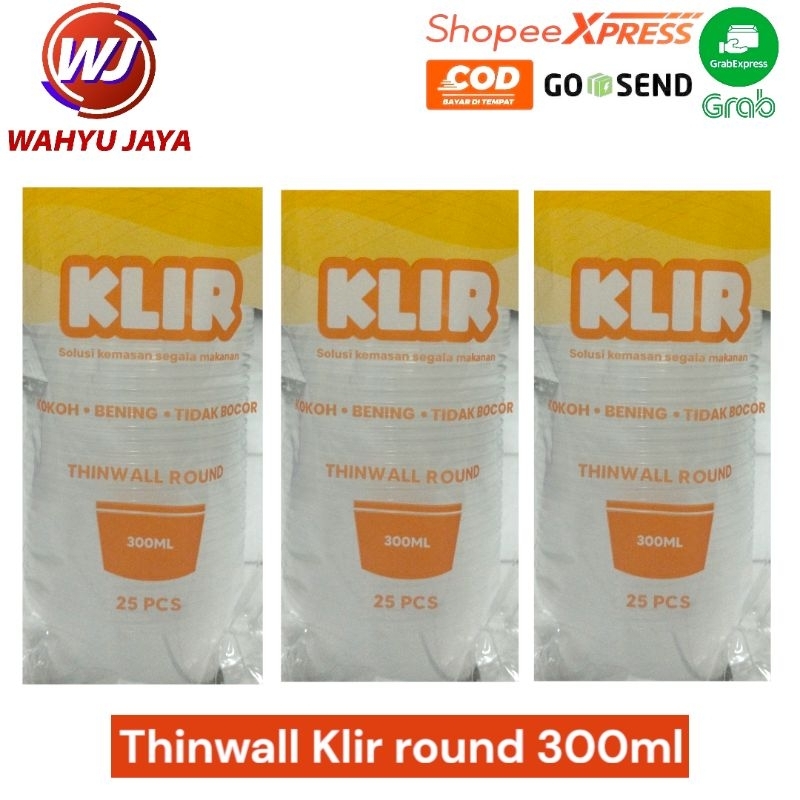 thinwall Klir round 300ml