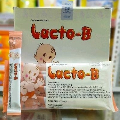 LACTO-B SACHET 1 GRAM / LACTO B SERBUK OBAT DIARE PENCERNAAN BAYI & ANAK