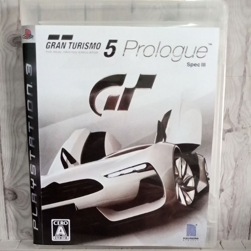 BD CD KASET ORIGINAL PS3 Gran Turismo 5 Prologue Spec III Jpn Bahasa Jepang