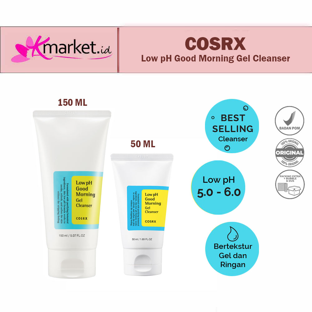 [BPOM] COSRX Low PH Good Morning Gel Cleanser (CLERANCE SALE 12.2025)