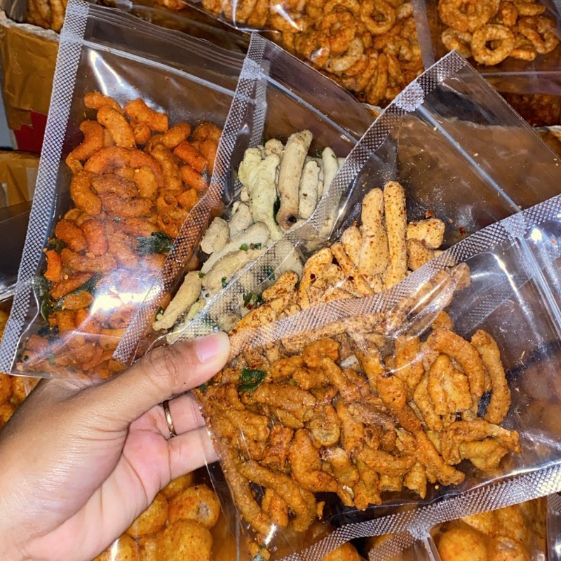 

[READY STOK] SNACK PEDAS/ BASRENG/ KRIPIK KACA/ CIMOL KERING/ KRUPUK SEBLAK/ MAKARONI PEDAS/ KRIPIK USUS/ SIOMAY PEDAS/ PISANG AROMA/ SOES COKLAT