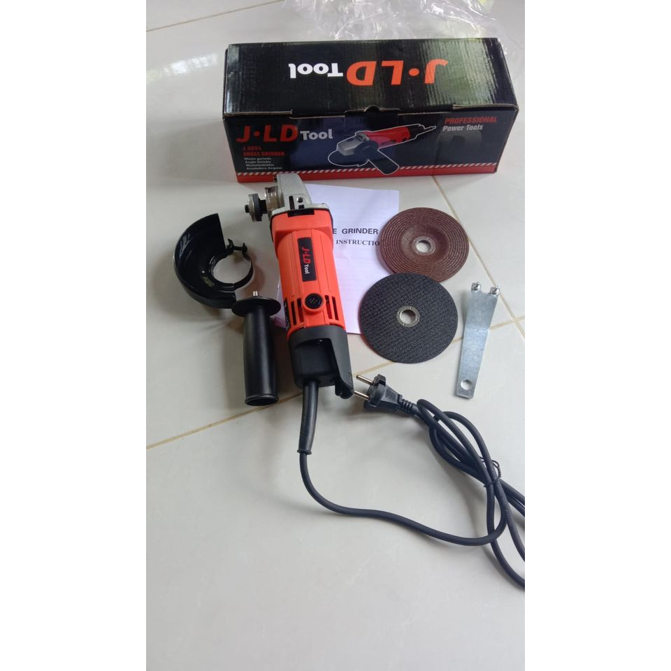 Mesin gerinda/Mesin gerinda tangan listrik JLD BONUS BATU POTONG ORIGINAL