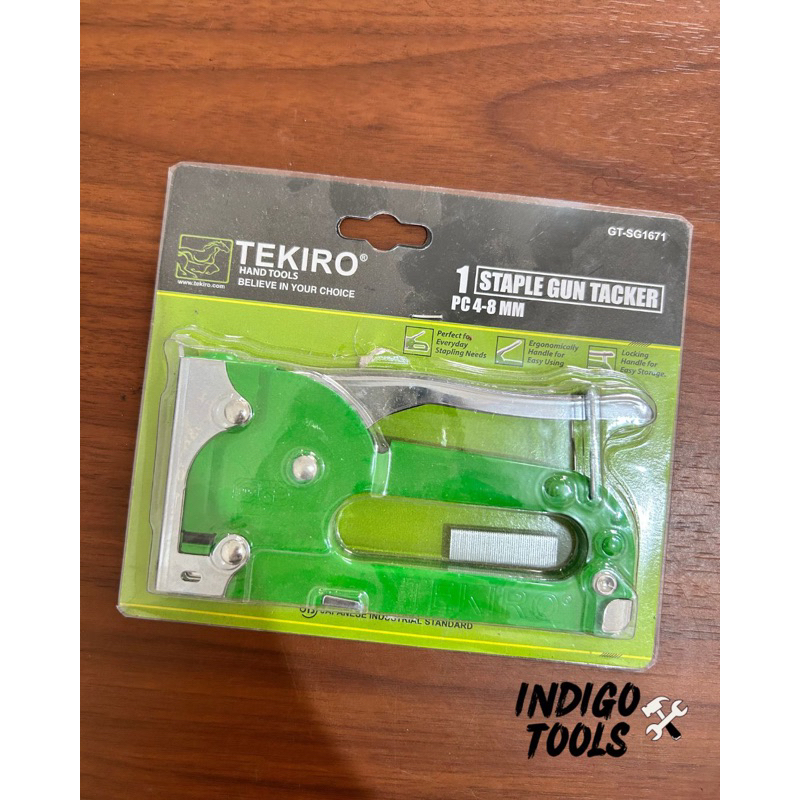 

Tekiro Staples Tembak 4-8mm / Staple Gun Tacker