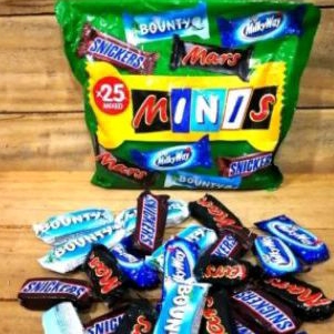 

CHOCOLATE MINIS 25 MIXED CHOCOLATE