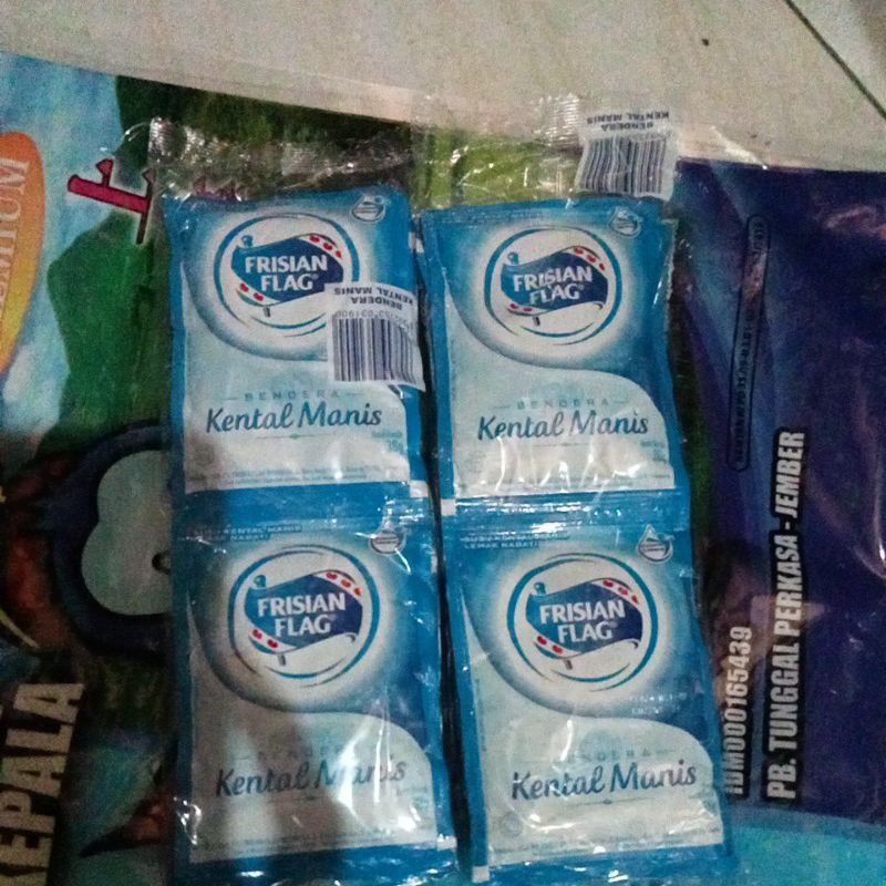 

susu kental manis frisian flag 1reteng isi 6pc