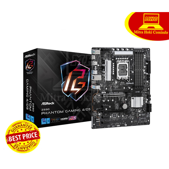 MAINBOARD / MOTHERBOARD ASROCK Z690 PHANTOM GAMING 4/DDR5