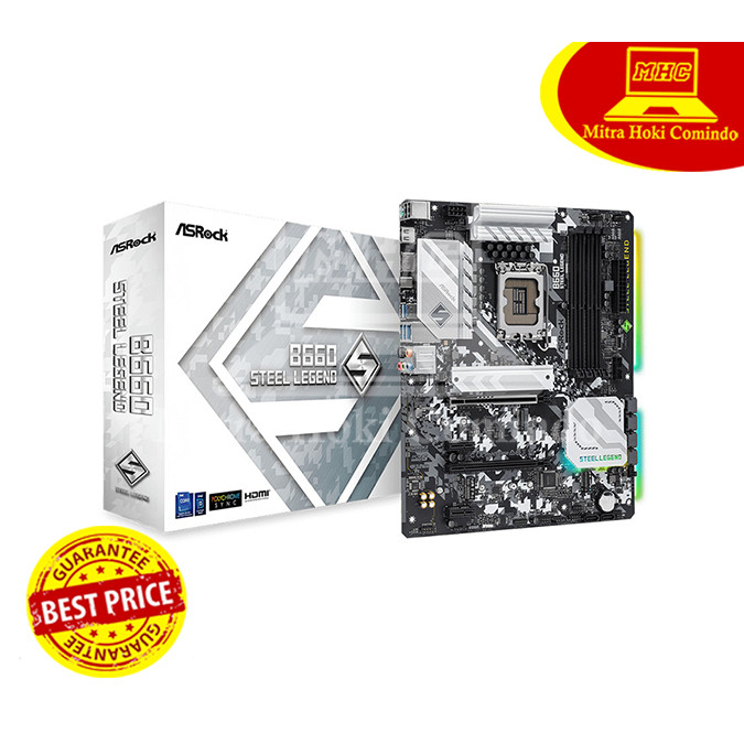 MAINBOARD / MOTHERBOARD ASROCK B660 STEEL LEGEND