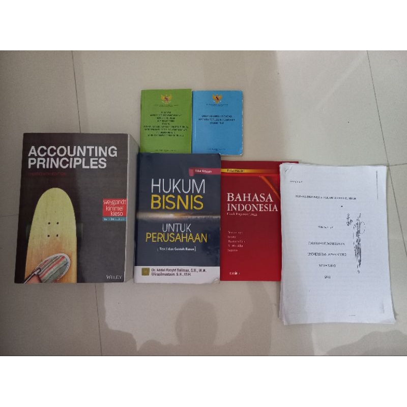 buku pengantar akuntansi accounting principles kieso hukum bisnis untuk perusahaan undang undang bah