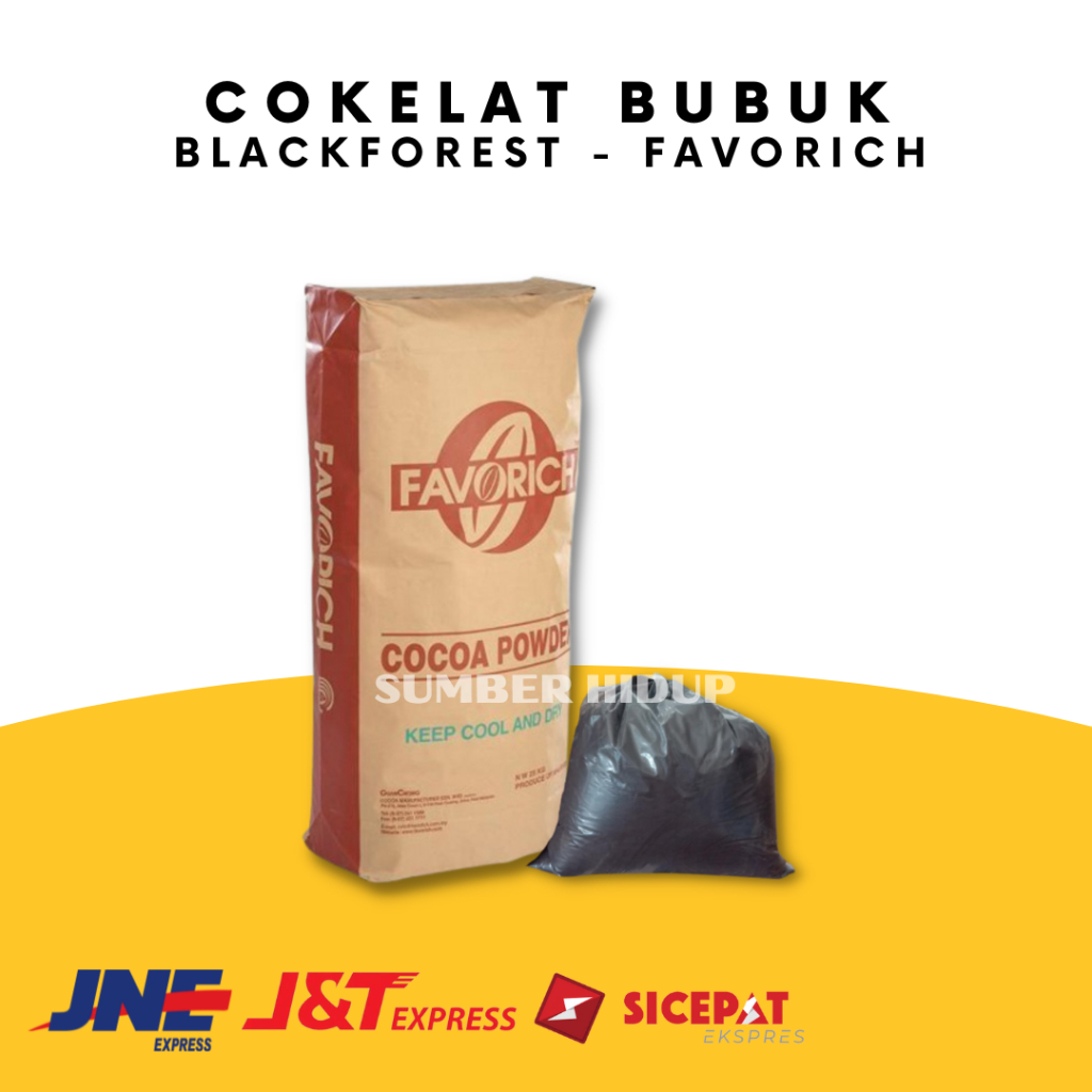 

COKELAT BUBUK BLACKFOREST - FAVORICH