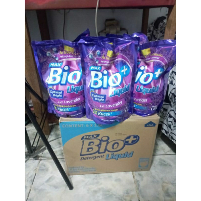 Sabun Detergent Liquid bio plus 1.6L