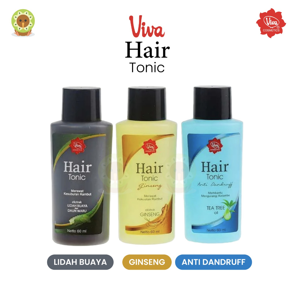 VIVA HAIR TONIC 60ML - TONIC RAMBUT