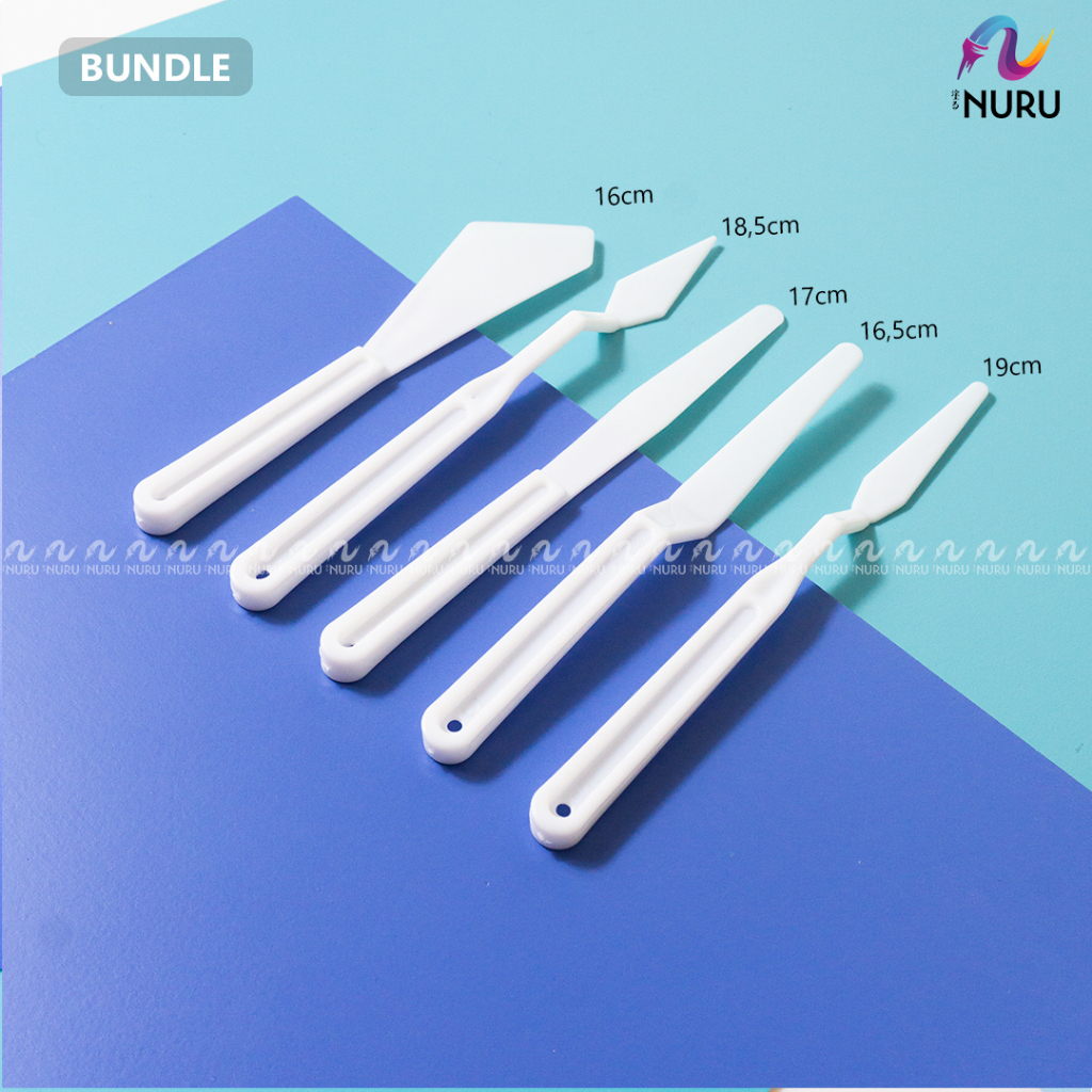 

Spatula Lukis 1 Set Isi 5 / Painting Knife