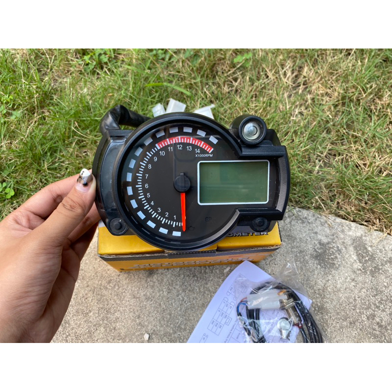 SPEEDOMETER RX2N MOS SPEDO KOSO RX2N MOS SPIDO DIGITAL BY MOS FULL DIGITAL