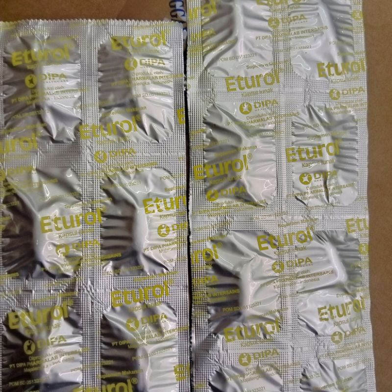 eturol 400 iu per strip