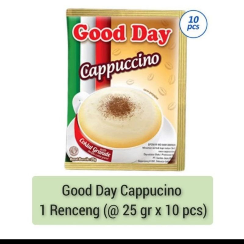 

Good Day Capucino 10pcs x25g