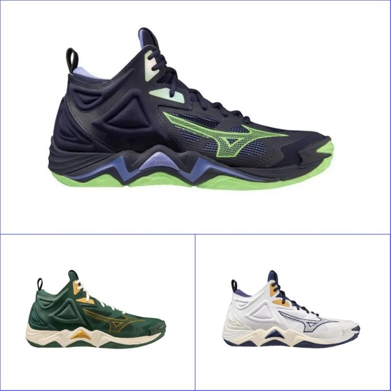Sepatu Volly Mizuno Wave Momentum 3 Mid Original