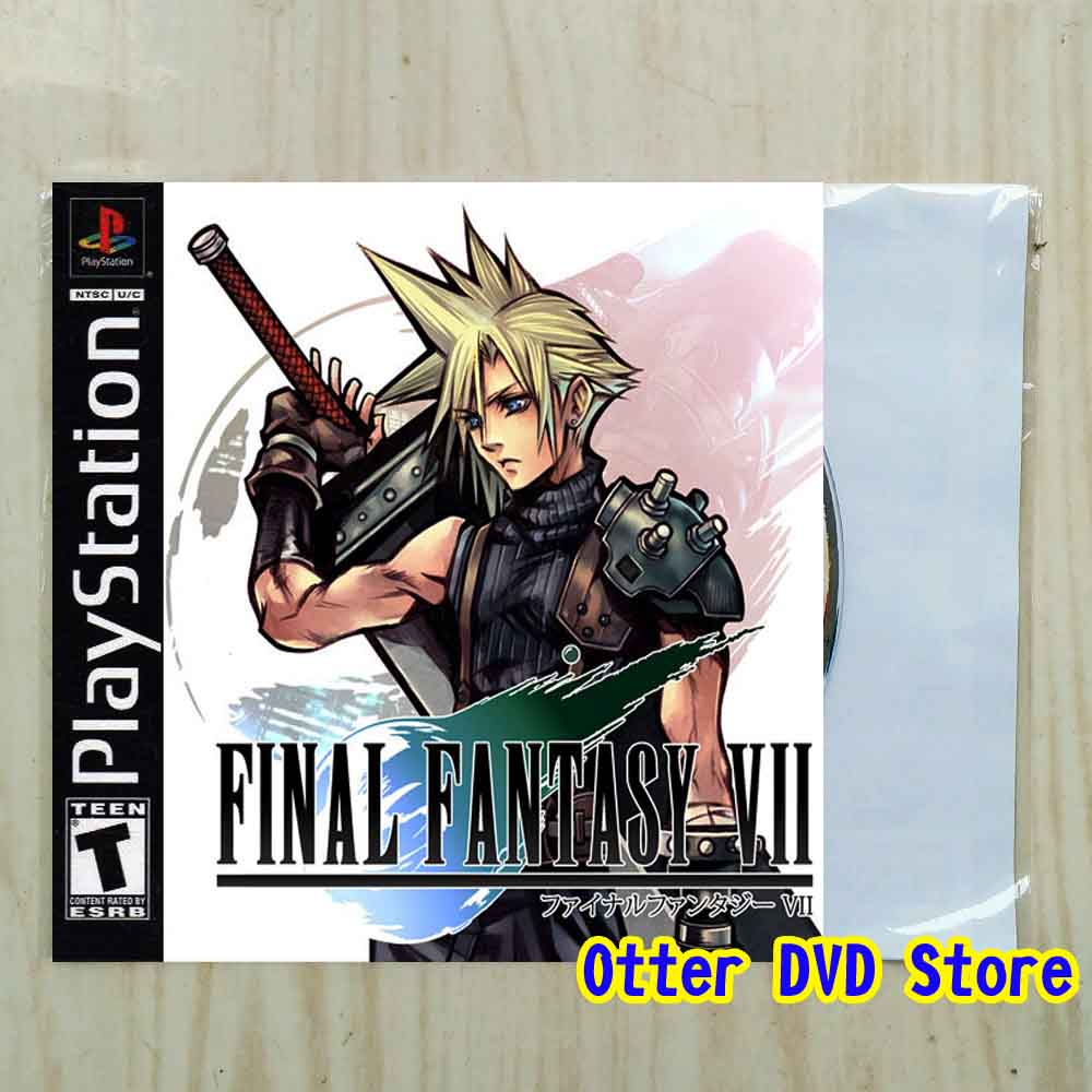 Kaset CD Game Ps1 Ps 1 Final Fantasy 7 ( PC Steam Translation )