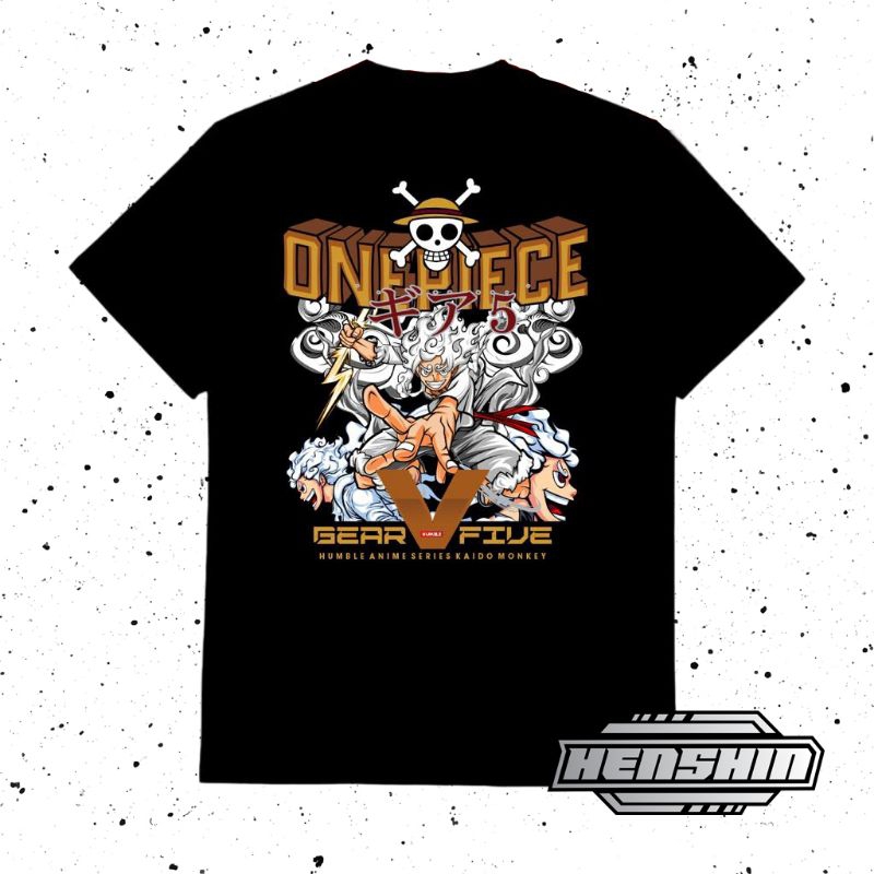 Kaos Terlaris One Puece Luffy Gear 5 Monkey D Luffy