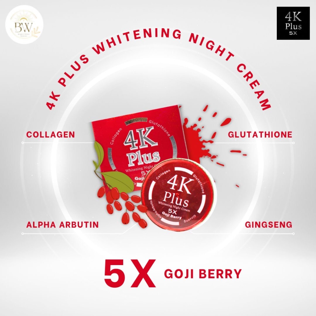 4K PLUS WHITENING CREAM ORI THAILAND