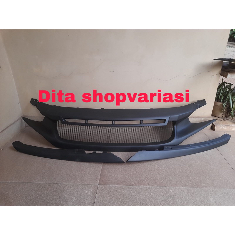 Grill honda civic turbo fiber/grill civic turbo