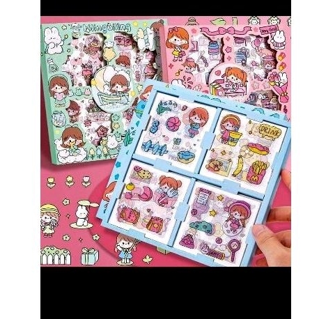 

b snack stiker isi 100
