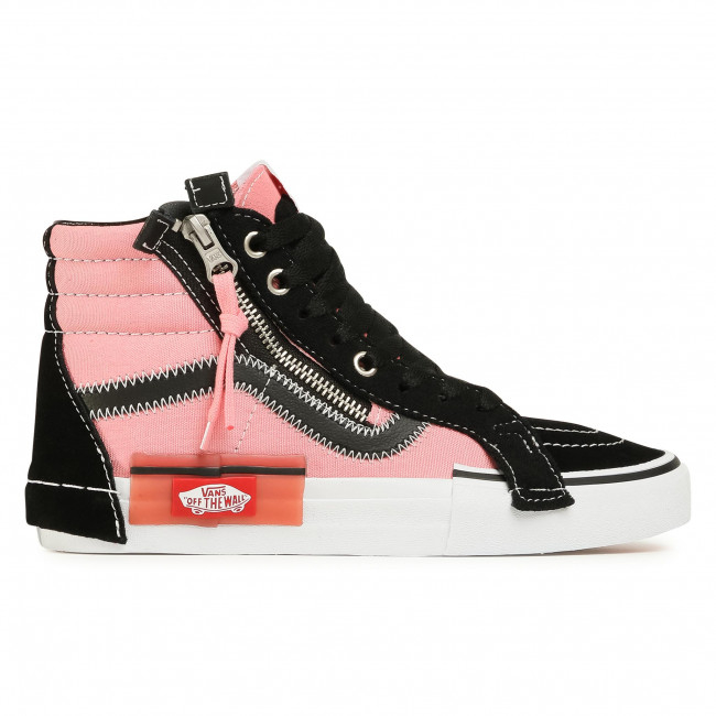 VANS SK8 Hi CUT AND PASTE BLACK PINK