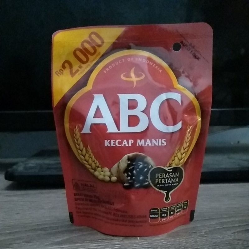 

Kecap Manis ABC 75gr