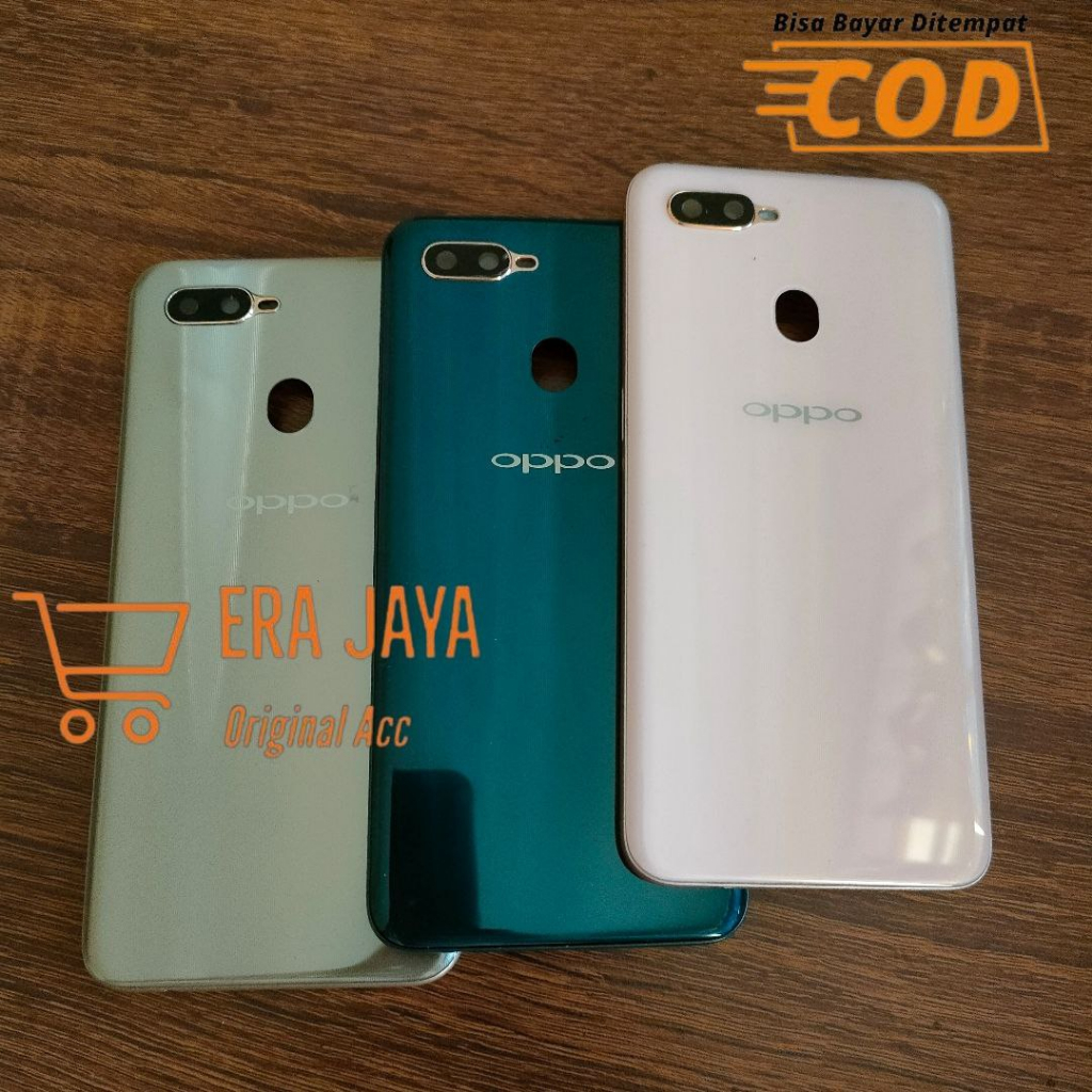 OPPO A7 - Backdoor Tutup Belakang Hp Oppo A7 CPH1901 CPH1903 CPH1905  Back Cover Casing Kesing