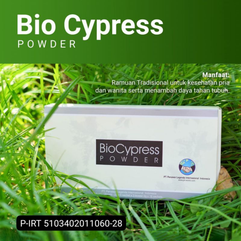 Biocypress Bio Cipres Powder Biocypres Serbuk Kotak Besar Original Untuk Sendi Dan Syaraf P-IRT 5103402011060-28