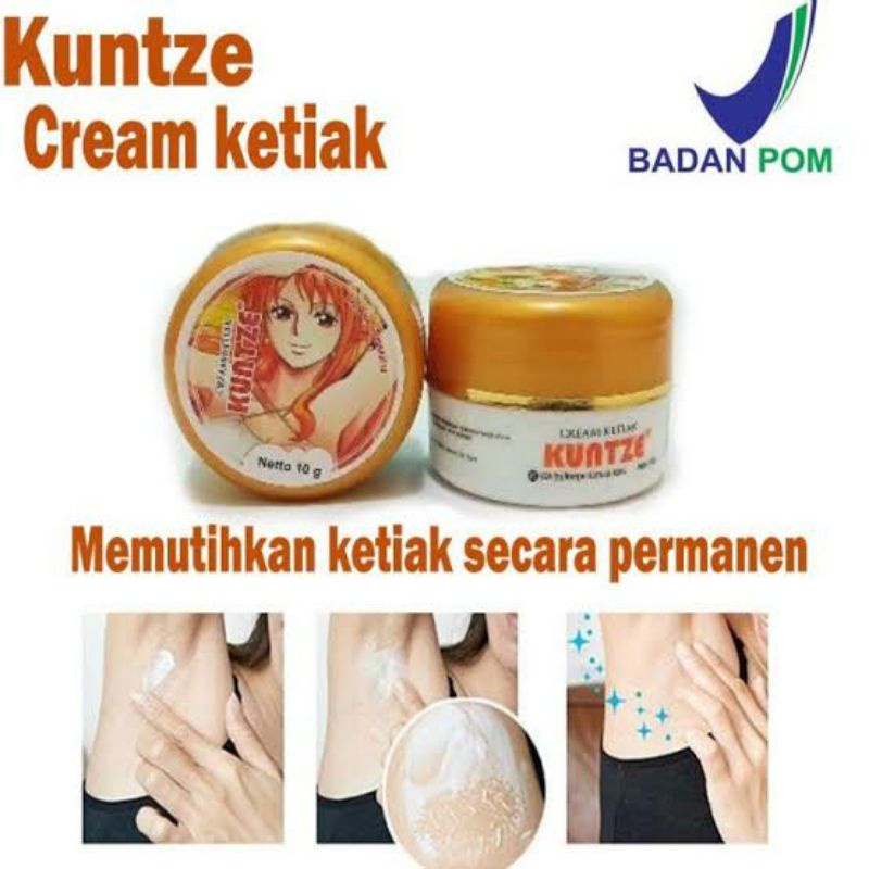 Krim Pemutih Ketiak Kuntze / KUNTZE CREAM KETIAK