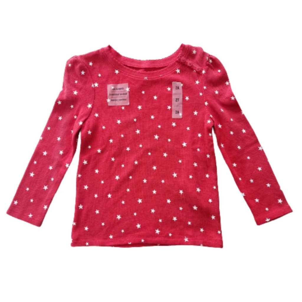 SALE Old Navy Blouse Stars Red size 2 Tahun - Baju Atasan Anak