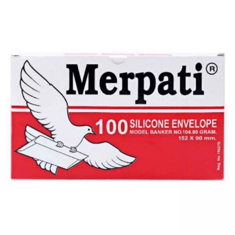 

(COD) Amplop Merpati Tanggung 80gsm No. 90 Kiky Ukuran 152x90 mm