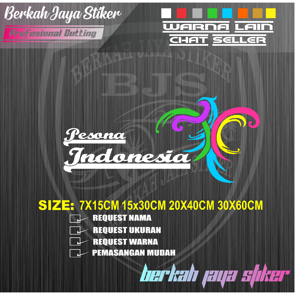 Sticker stiker mobil speedhunter list honda toyota daihatsu suzuki nissan sedan universal mobil