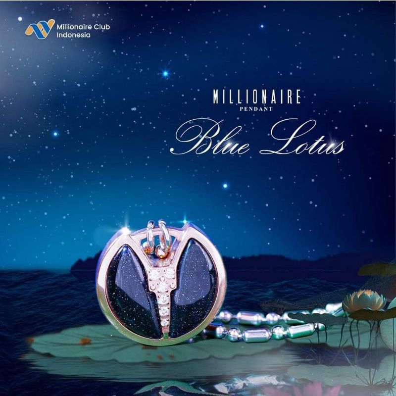 kalung blue lotus original mci segel