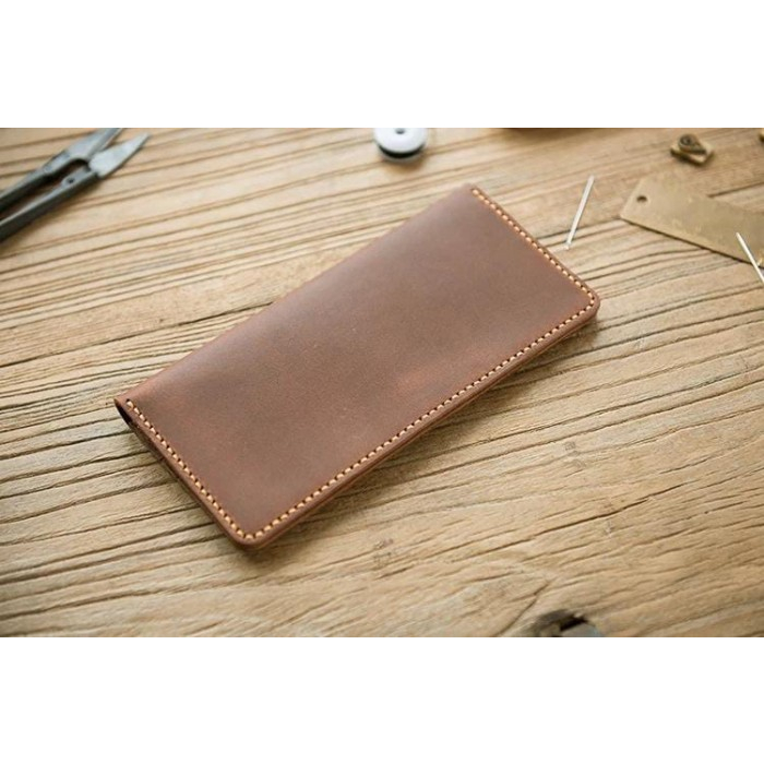 Dompet Panjang Pria Kulit Asli - Dompet Pria Panjang Asli Kulit Handmade