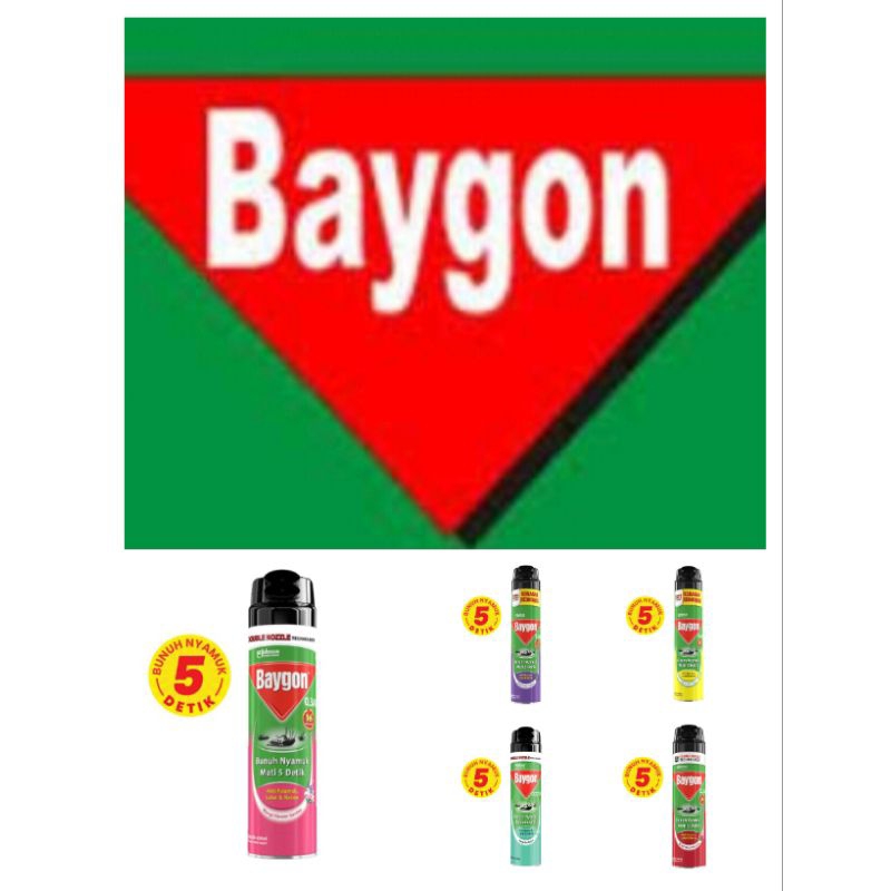 Baygon / Baygon Semprot/ Baygon Aerosol 450/600/750 ml / Hit / hit semprot / Vape