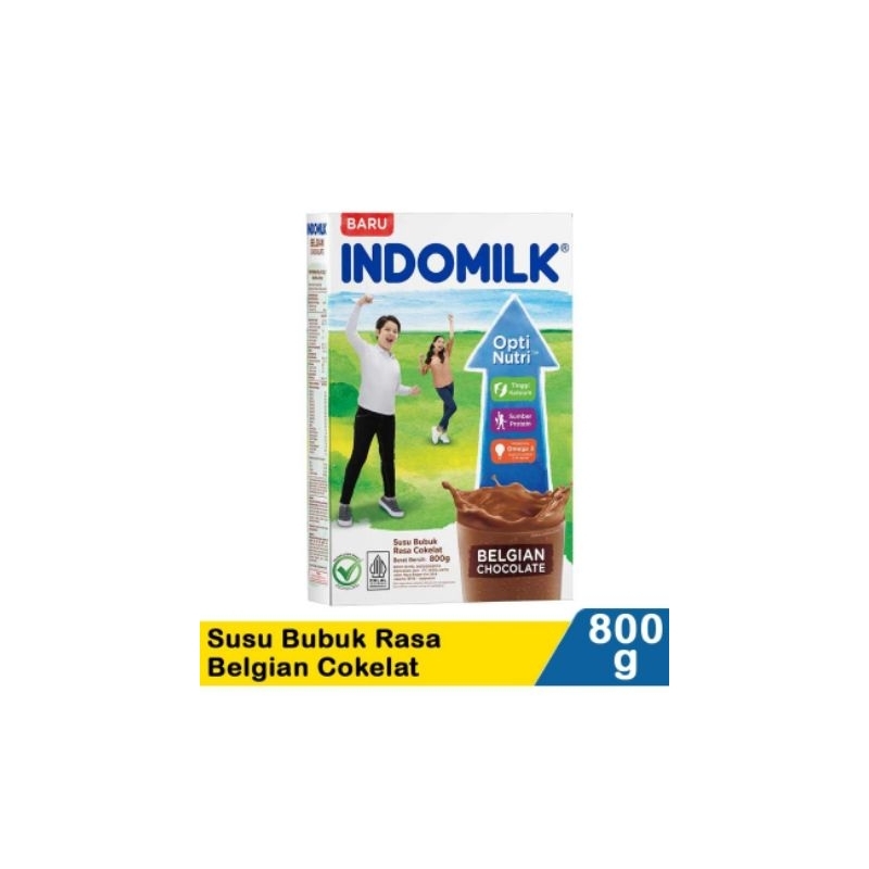 

Indomilk susu cokelat bubuk omega 3 800g