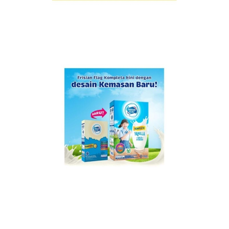 

Frisian flag susu bubuk instant kompleta chocolate 800g