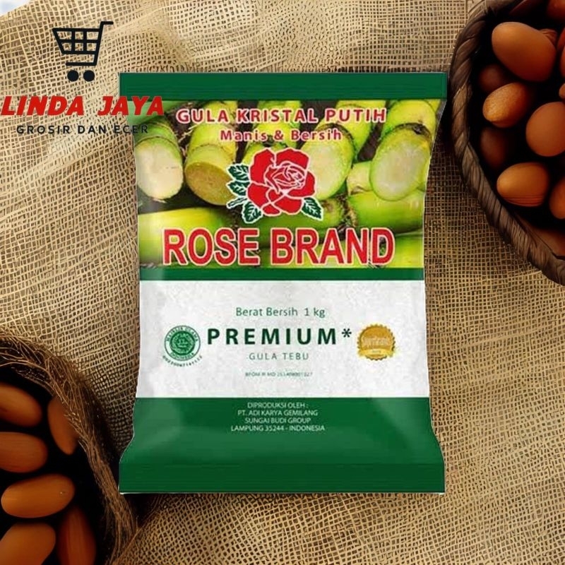 

GULA PASIR ROSE BRAND 1KG