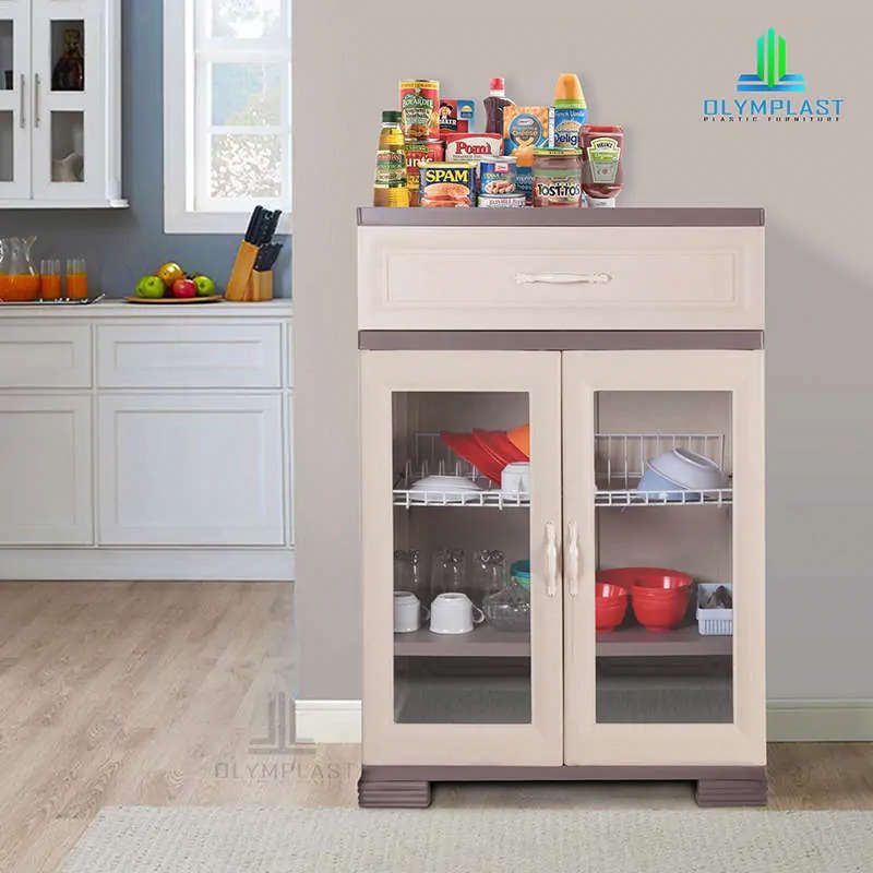 RAK PIRING PLASTIK OLYMPLAST/OLYMPLAST KITCHEN LOCKER/RAK DAPUR/RAK PIRING LOKER OLYMPLAST