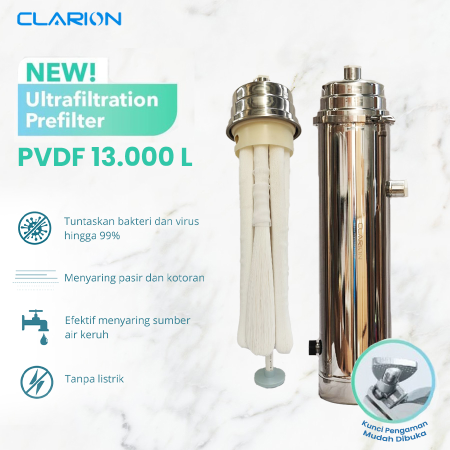 CLARION PVDF Prefilter 13.000L Standing
