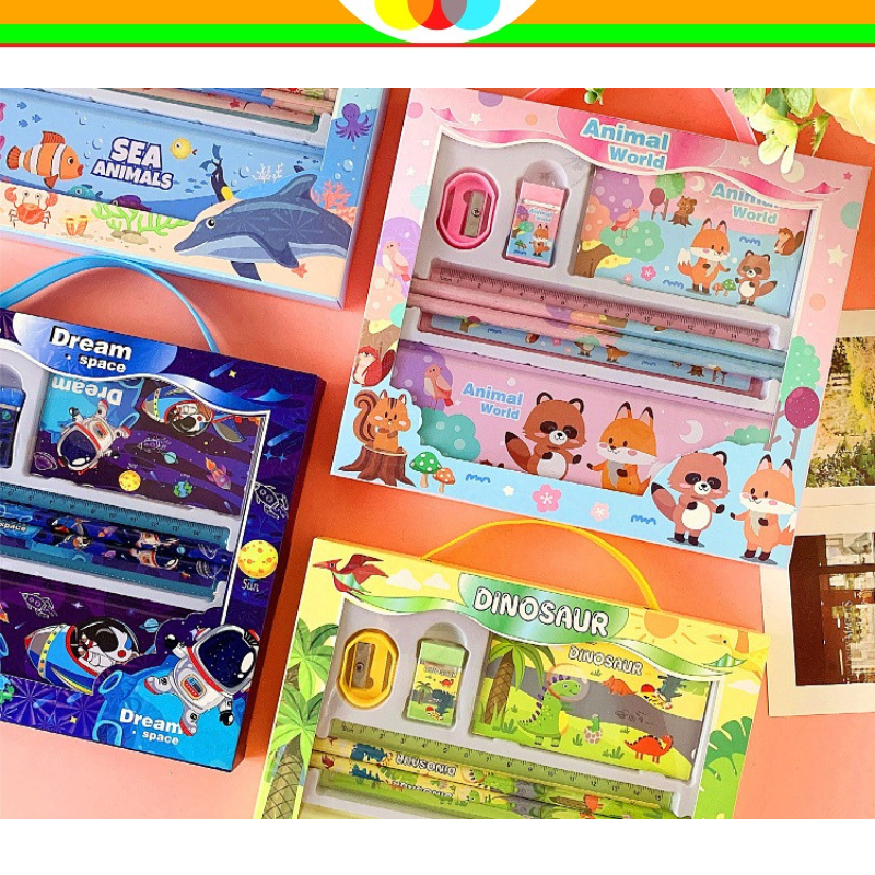 

STUDY SET 8002 ALAT TULIS SEKOLAH ATS ATK SET PENSIL LUCU KADO ULANG TAHUN ANAK CEWEK DAN COWOK KOTAK PENSIL SET MEMO UNTUK KADO ULANG TAHUN UNTUK ANAK CEWEK COWOK