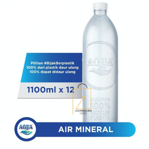 

AQUA Life Air Mineral Pet 1100Ml Air Mineral Recycle 1,1 L Segar Fresh Terbaru