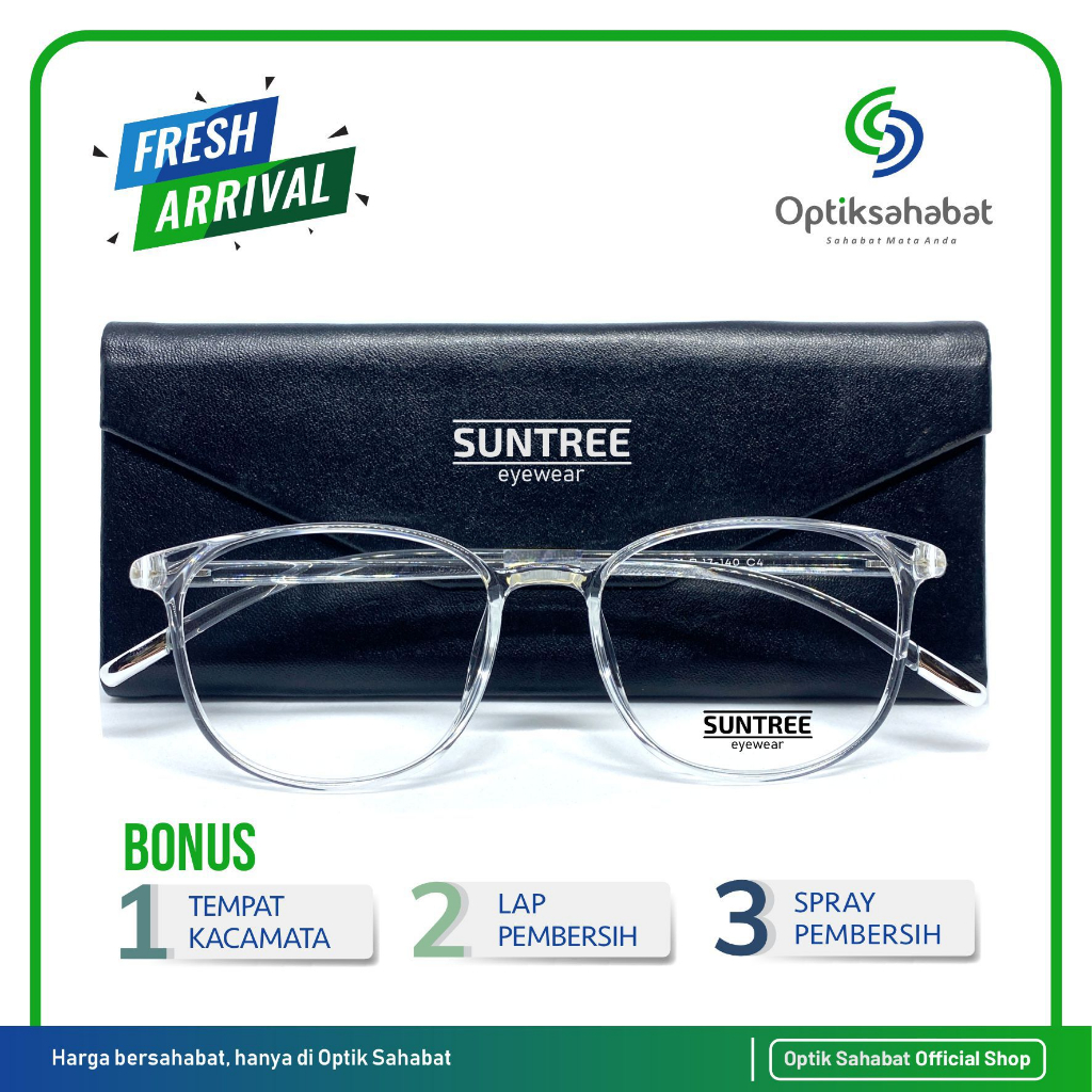 Suntree Eyewear AB5004 - Kacamata Blue Ray Photochromic