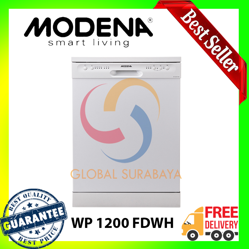 MODENA MESIN PENCUCI PIRING WP 1200 FDWH - GARANSI RESMI