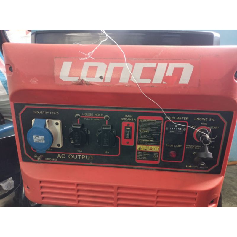 mesin genset generator 12000wat loncin