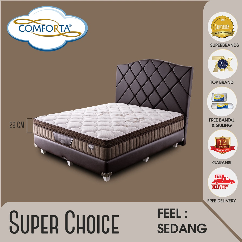 Comforta Kasur SpringBed Super Choice Springs